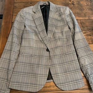 Zara Plaid Blazer